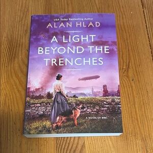 3/$15 with discount shipping Purple Novel 'A Light Beyond the Trenches'